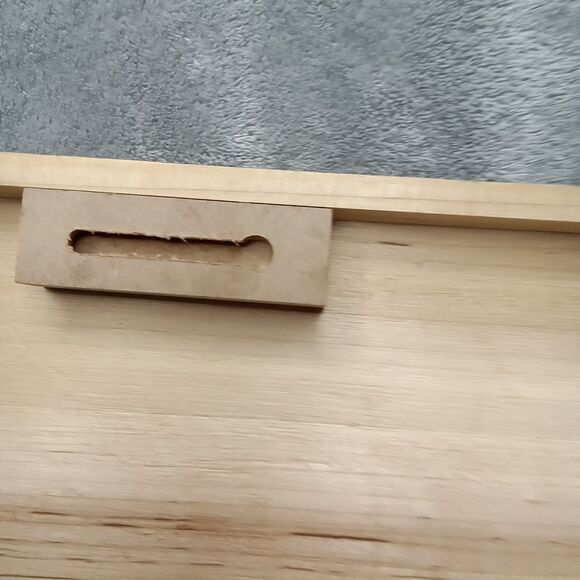 Gather Sign For Home Decor White Rustic Farmhouse Wood‎ w/ Metal Lettering - Picture 6 of 8